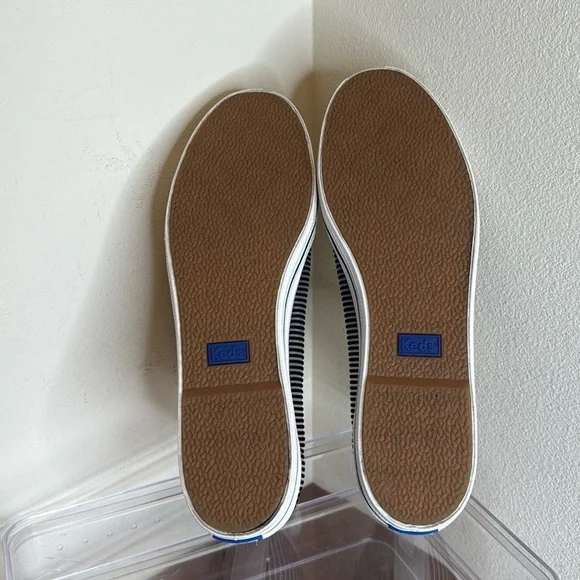 Women's Keds Kate Spade Shoes, 9.5, Black & White - Picture 10 of 11